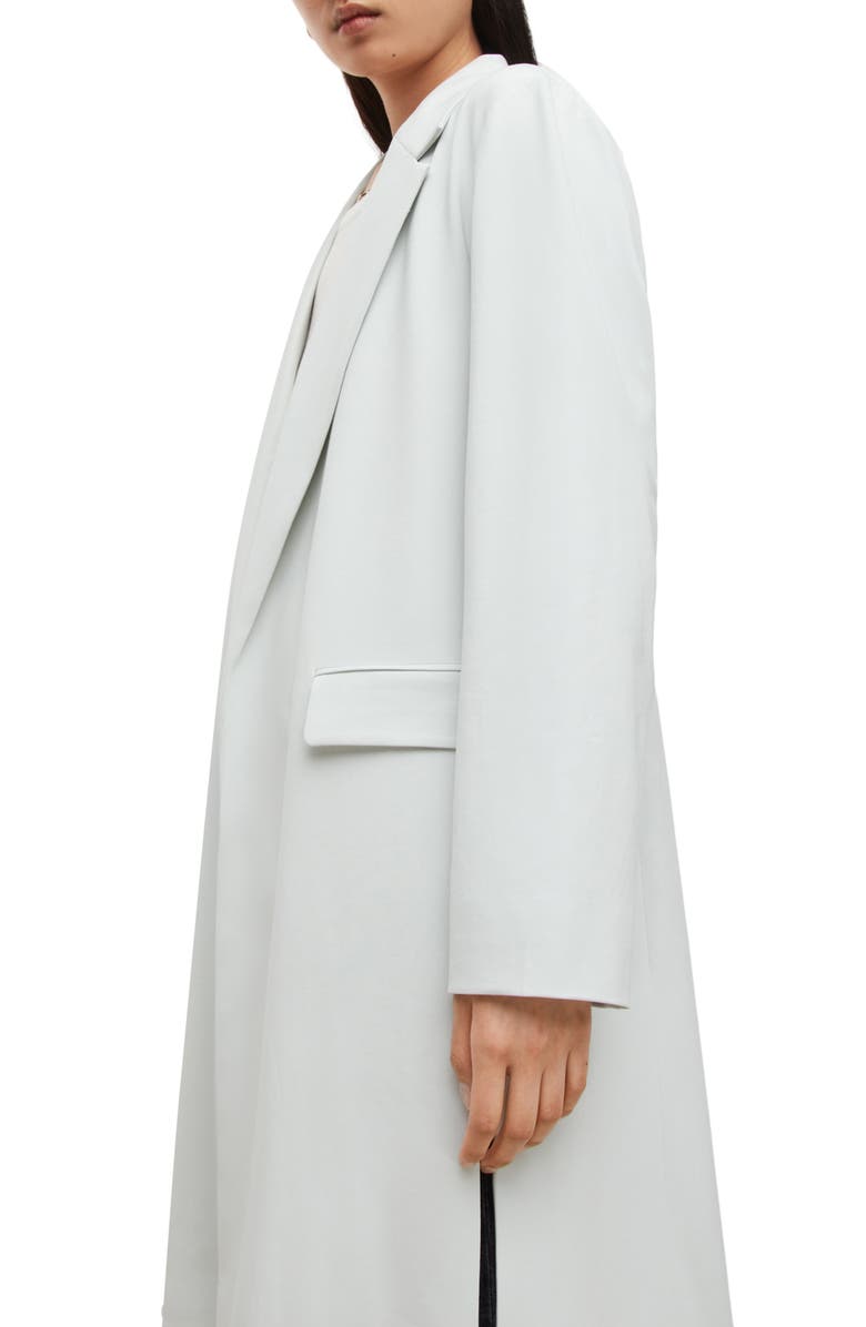 AllSaints Aleida Jersey Duster Coat, Alternate, color,