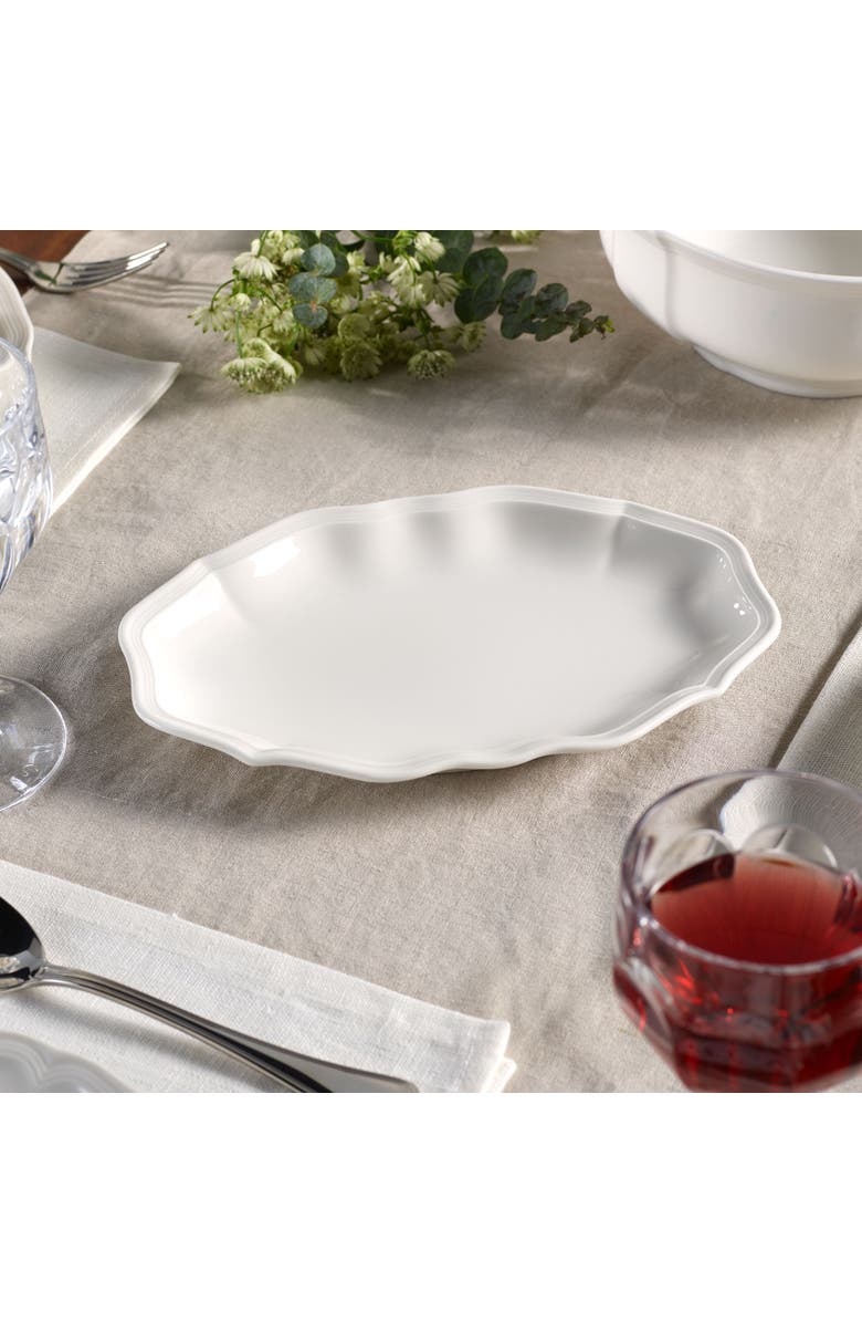 Villeroy & Boch Manoir Pickle Dish/Gravy Stand, Alternate, color, White