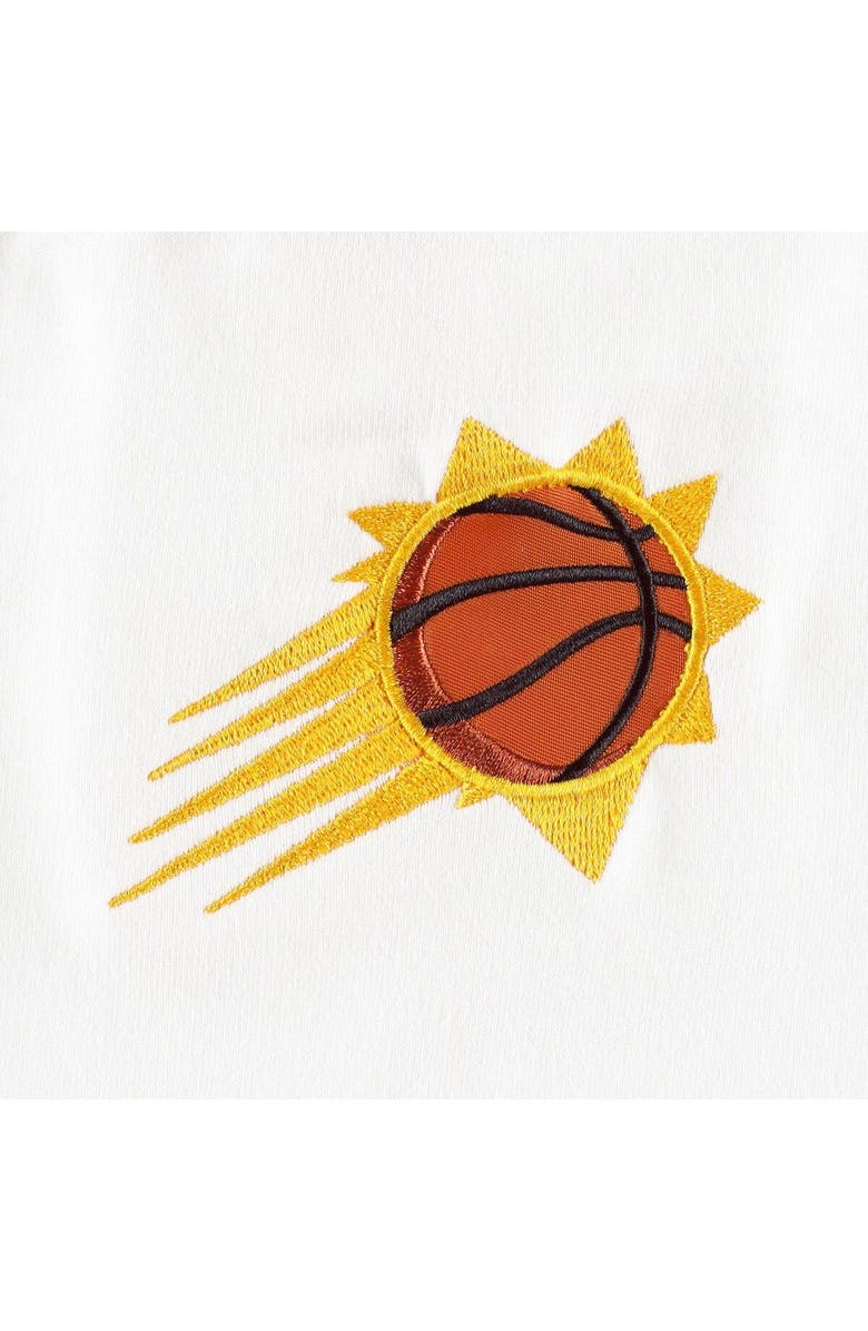 TOMMY JEANS Women's Tommy Jeans Purple/White Phoenix Suns Ariel Pullover Sweatshirt, Alternate, color, Purple