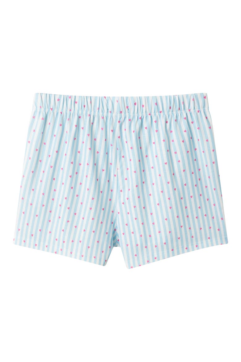 Kids' Short Pajamas, Alternate, color, MULTI HEART