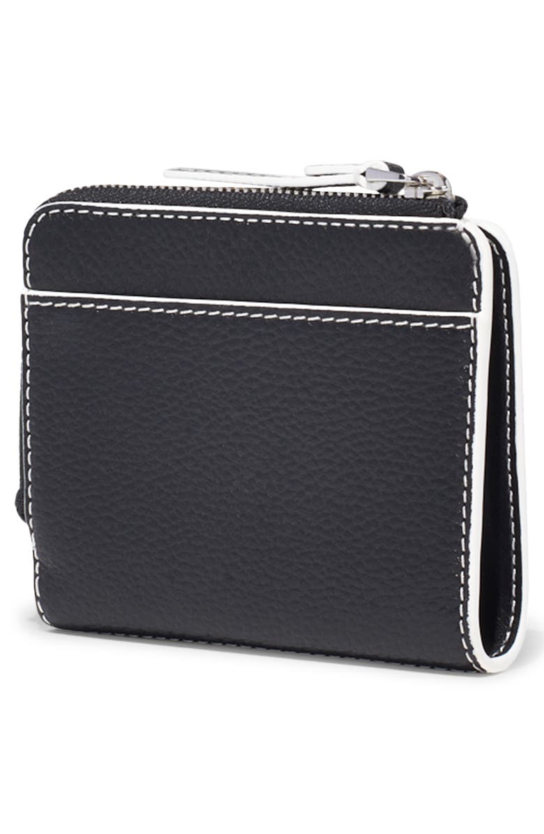 Marc Jacobs The Marc Jacobs Mini Compact Leather Wallet, Alternate, color,