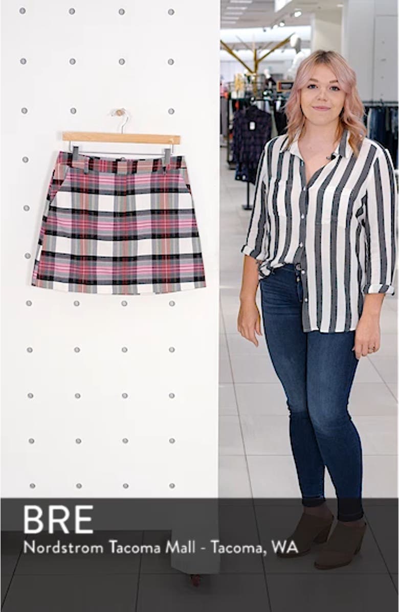 Tartan Pelmet Skirt, sales video thumbnail