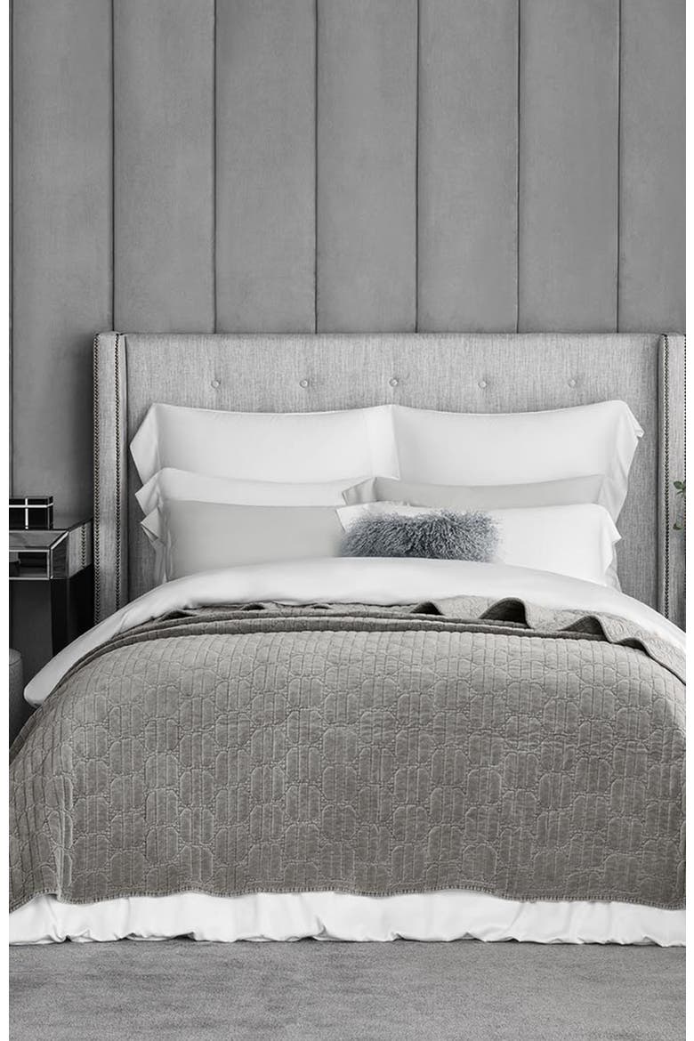 Weinberg Bedcover, Alternate, color, Grey