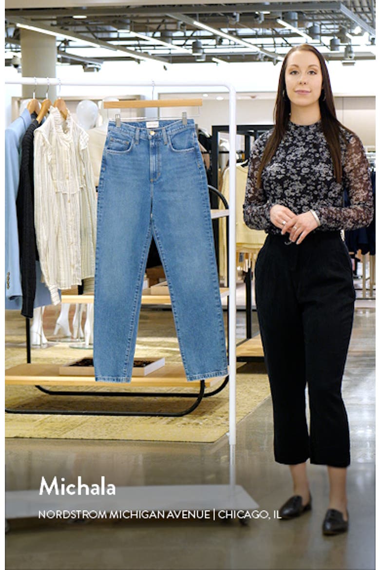 The Valentina Superhigh Waist Ankle Bootcut Jeans video