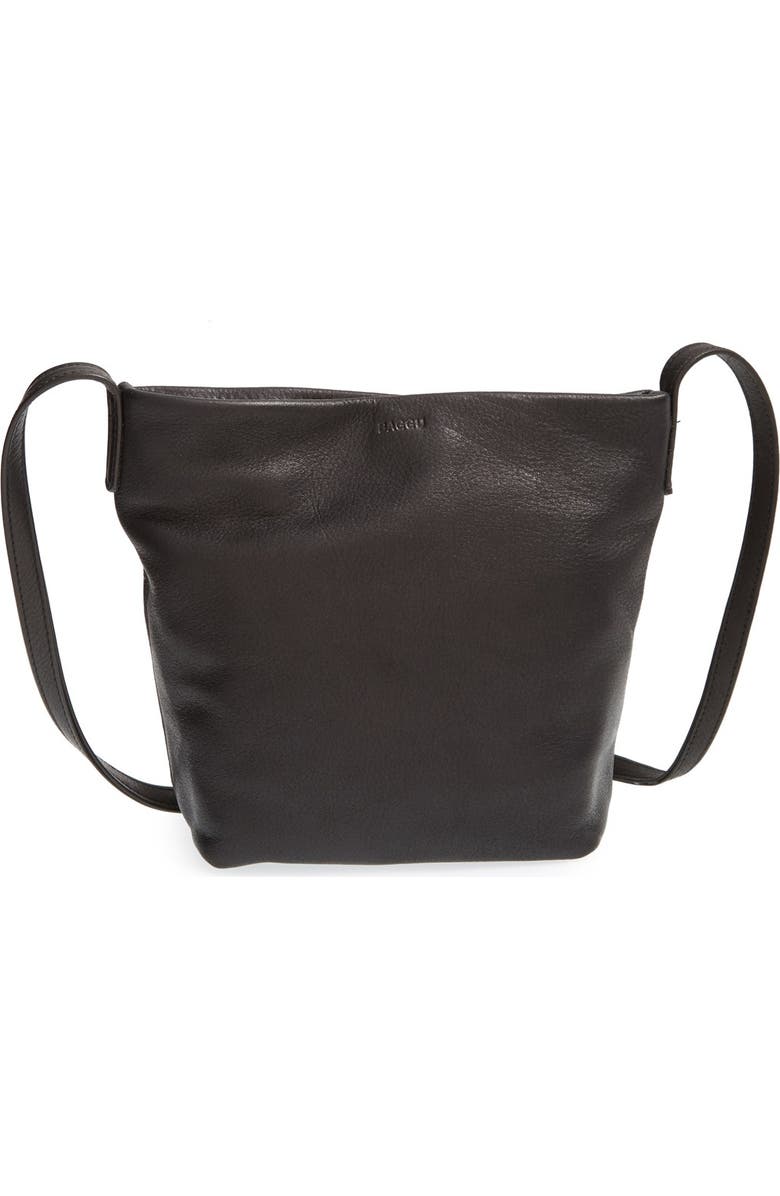 Baggu <sup>®</sup> Leather Crossbody Bag, Main, color,