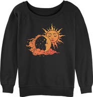 Lost Gods Junior's Lost Gods Sun Moon Love Sweatshirt