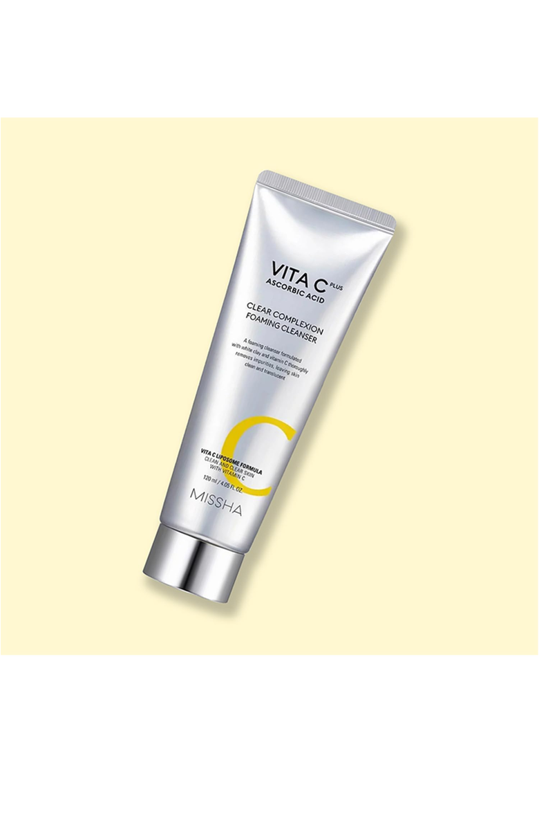 MISSHA Vita C Plus Clear Complexion Foaming Cleanser, Alternate, color,