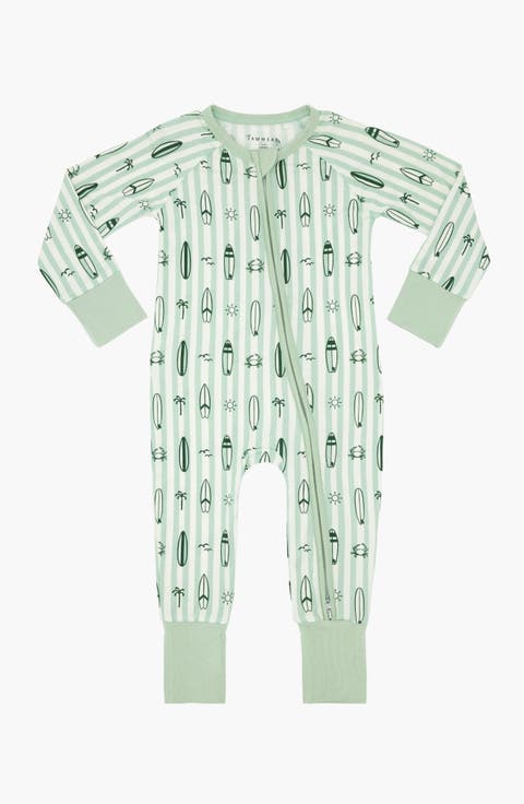 Surfs Up Zipper Romper