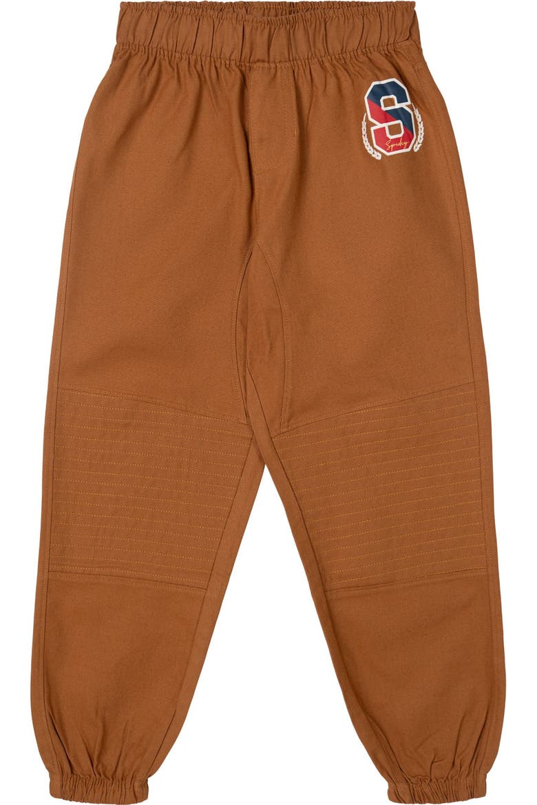 Spidey and His Amazing Friends Varsity 2-Piece Polo and Pants Set, Alternate, color, Spidey Red Camel