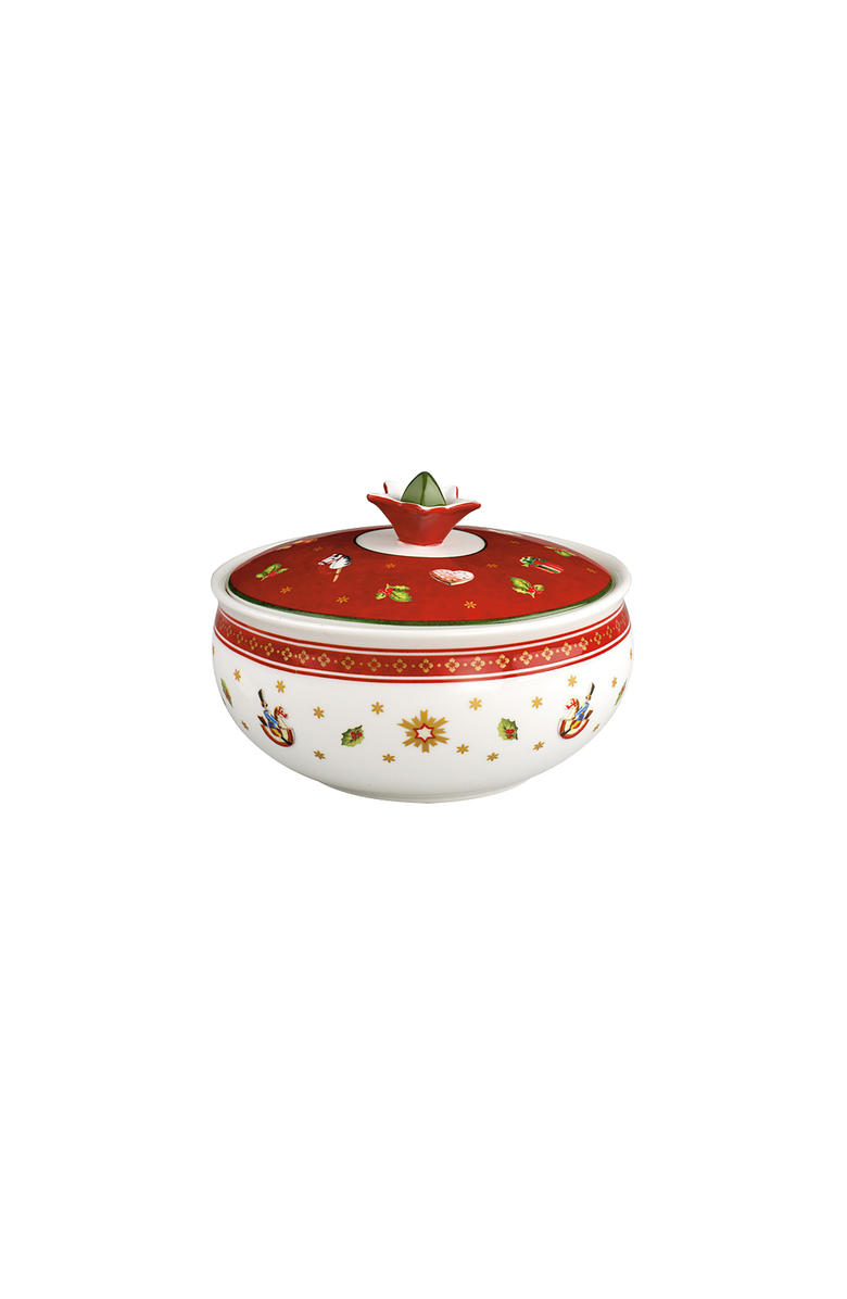 Villeroy & Boch Toy's Delight Sugar Bowl, Main, color, Red