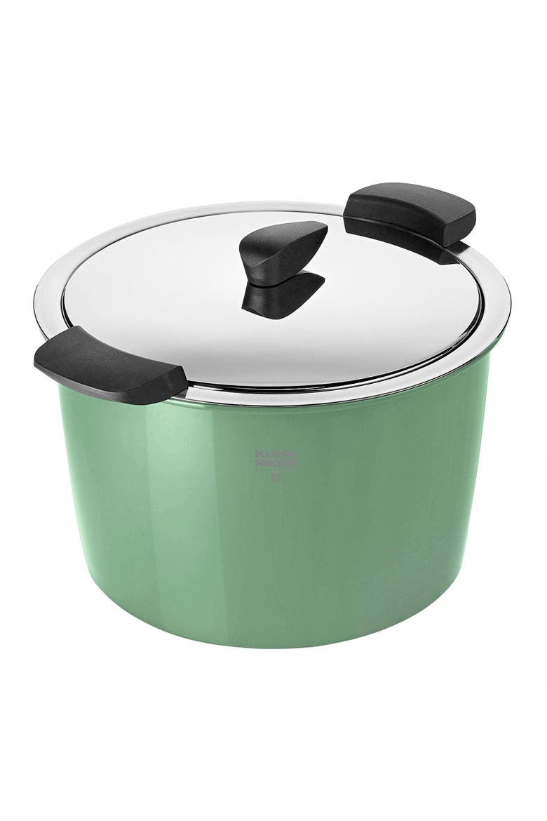 Hotpan Stainless Steel Cooking Pot with Insulated Bowl, 5.3-Quart, Main, color, Ocean