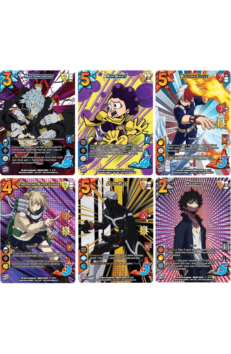 My Hero Academia Jasco My Hero Academia Collectible Class Reunion Hobby Box Card Game, Alternate, color, 