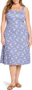 NIC+ZOE Dana Ocean Jewel Jersey Dress