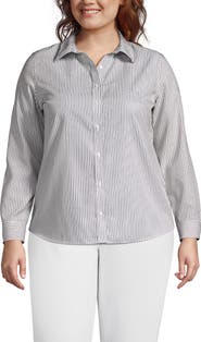 Lands' End No Iron Supima Cotton Long Sleeve Shirt