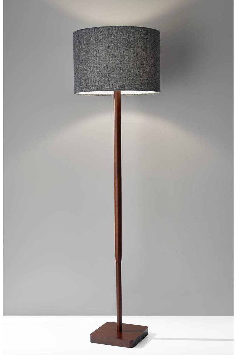 Ellis Floor Lamp, Alternate, color, WALNUT