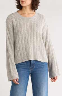 Lucy Paris Shay Cable Knit Sweater