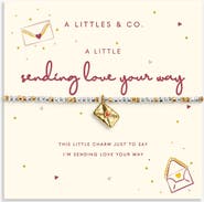 A Littles & Co Little Stories 'Sending Love Your Way' Bracelet