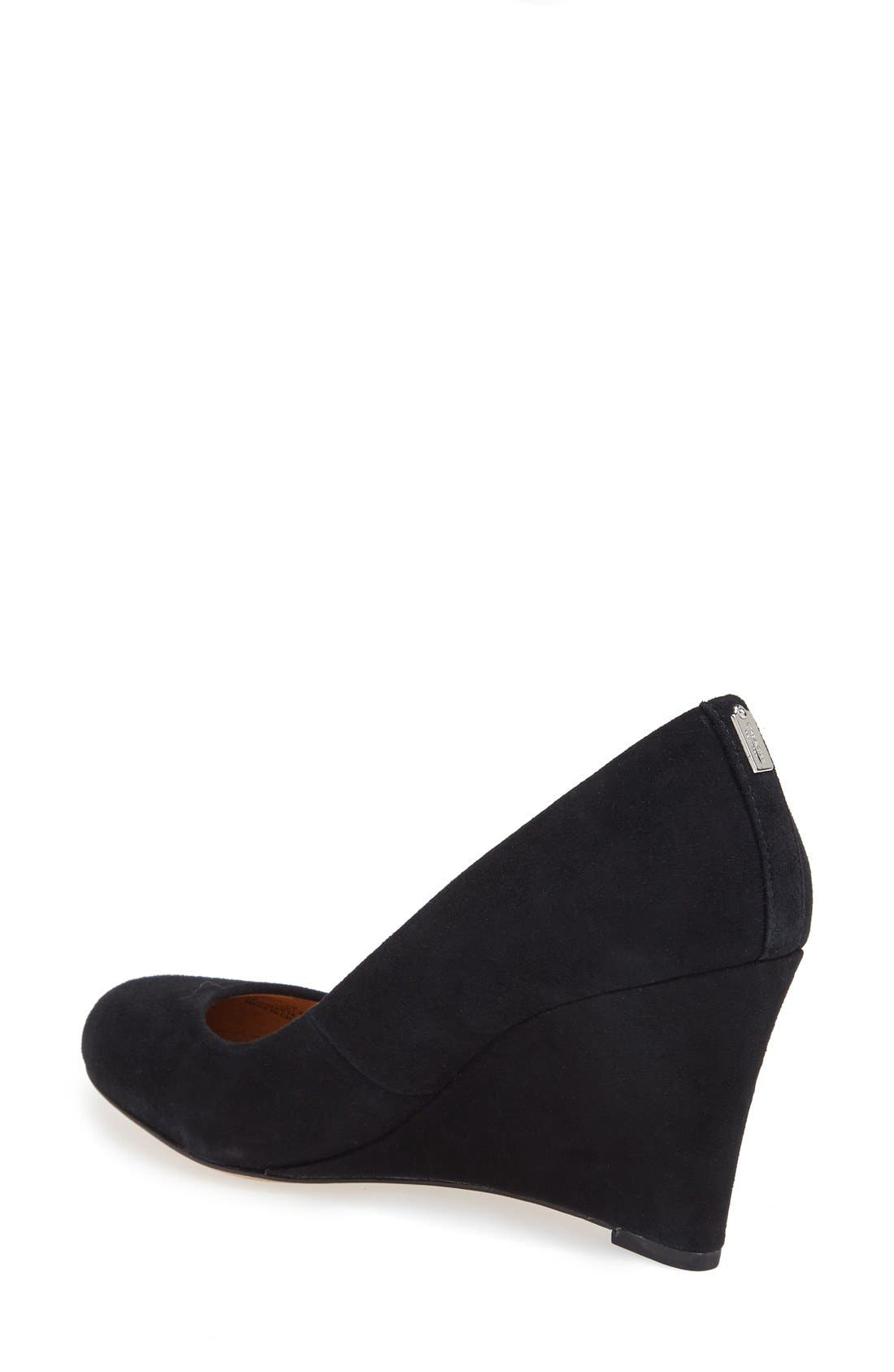 COACH 'Rileigh' Wedge Pump, Alternate, color, 