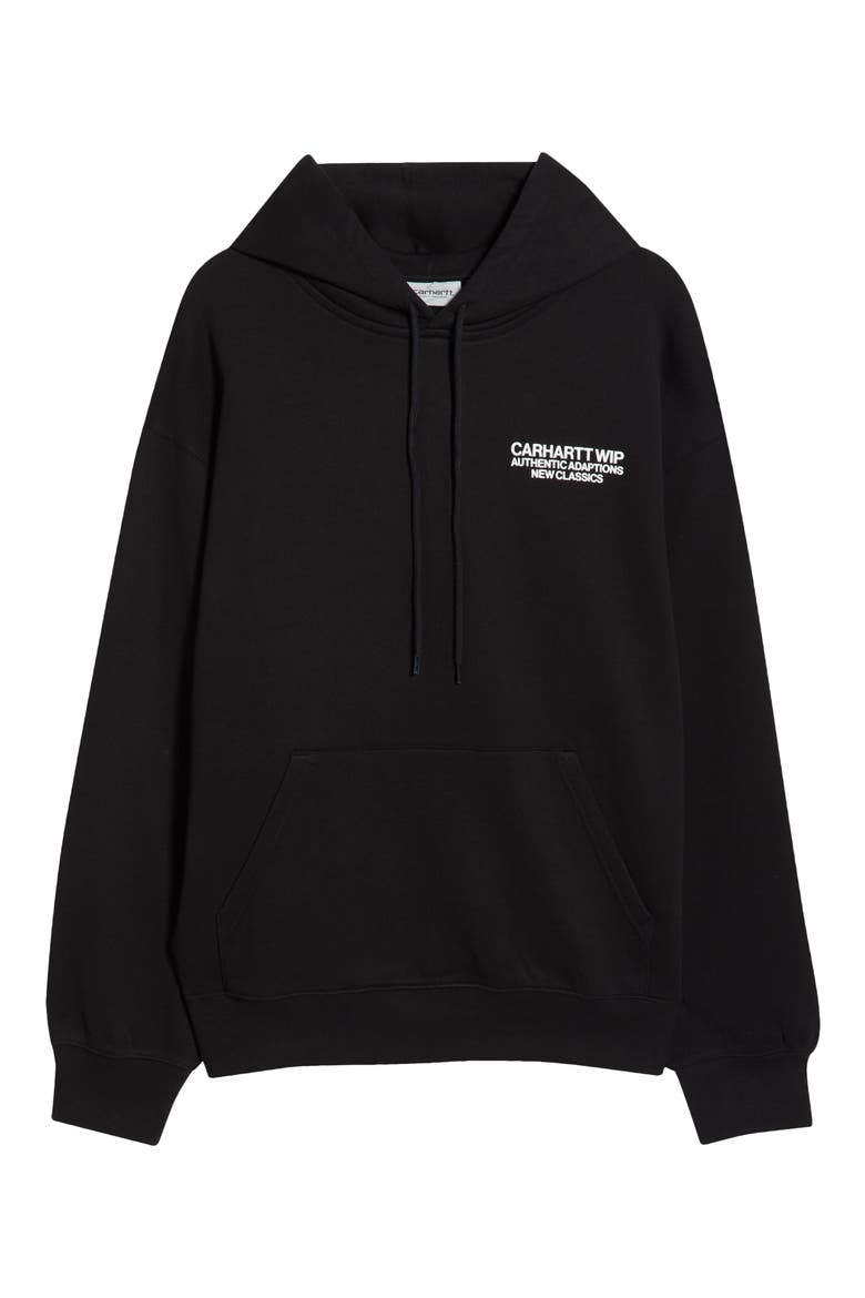 Sean Hamilton Oversize Cotton Hoodie, Alternate, color, BLACK