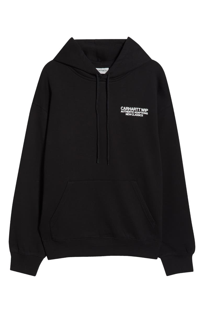 Carhartt Work In Progress Sean Hamilton Oversize Cotton Hoodie, Main, color, Black