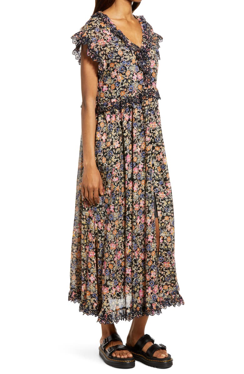 Free People Milania Maxi Dress, Alternate, color,