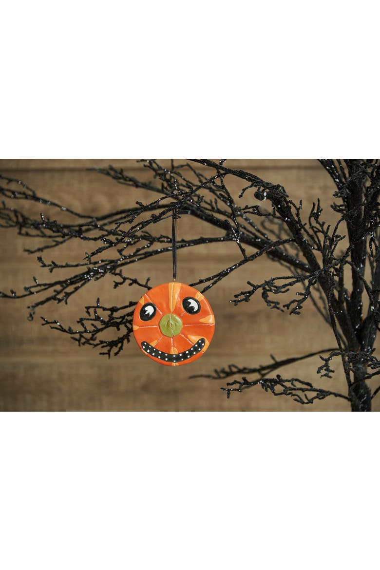 Gilda Witch Halloween Joe Spencer Gathered Traditions Ornament, Alternate, color, Orange