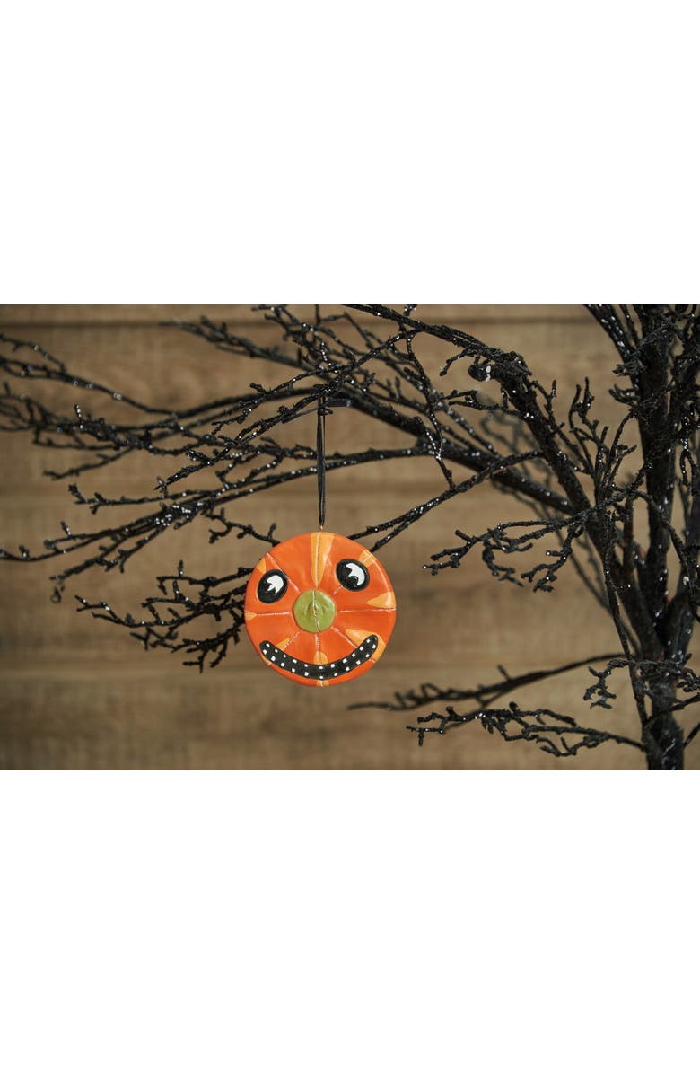 Gallerie II Gilda Witch Gathered Traditions Joe Spencer Halloween Ornament, Alternate, color, Orange