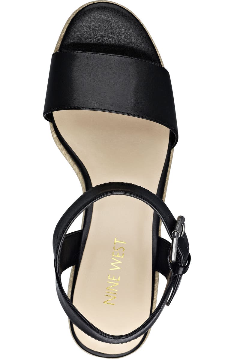 Nine West Do It Right Platform Wedge Sandal, Alternate, color,