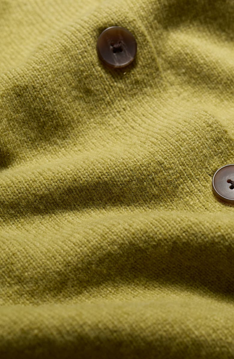 Seasalt Cornwall Tern Tide Merino Wool Blend Cardigan, Alternate, color, Knit Melange Moss