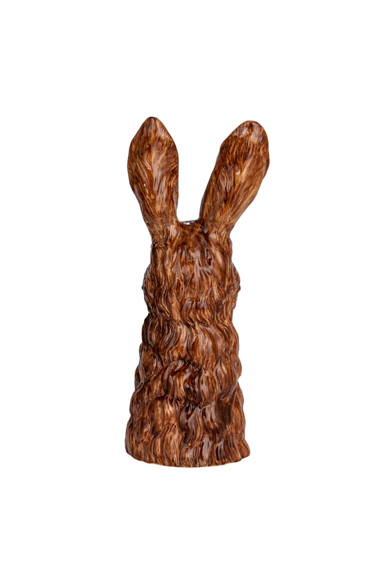 Rabbit Vase, Alternate, color, Brown