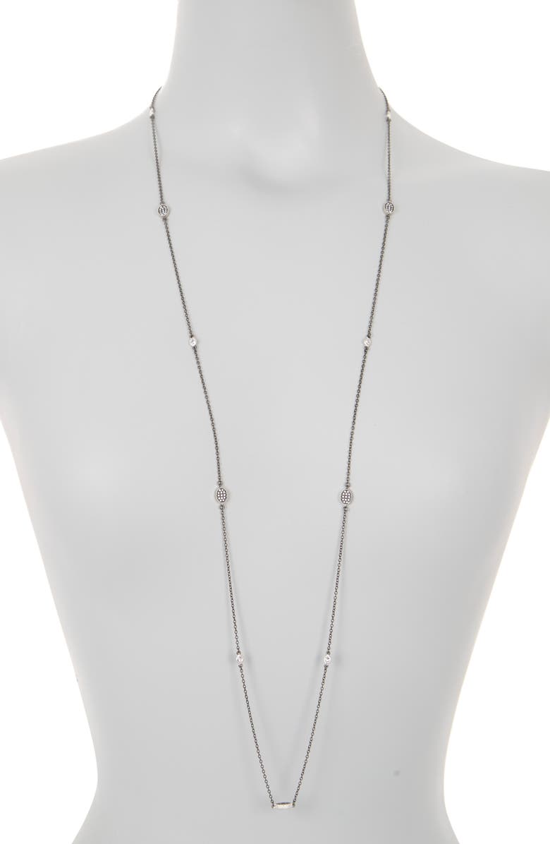 FREIDA ROTHMAN Oval Station Necklace, Alternate, color, 