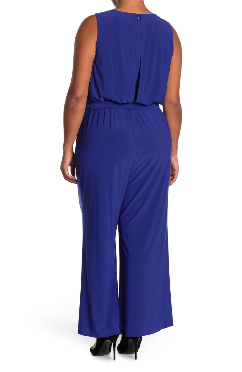 Vince Camuto Wide Leg Keyhole Jumpsuit, Alternate, color,
