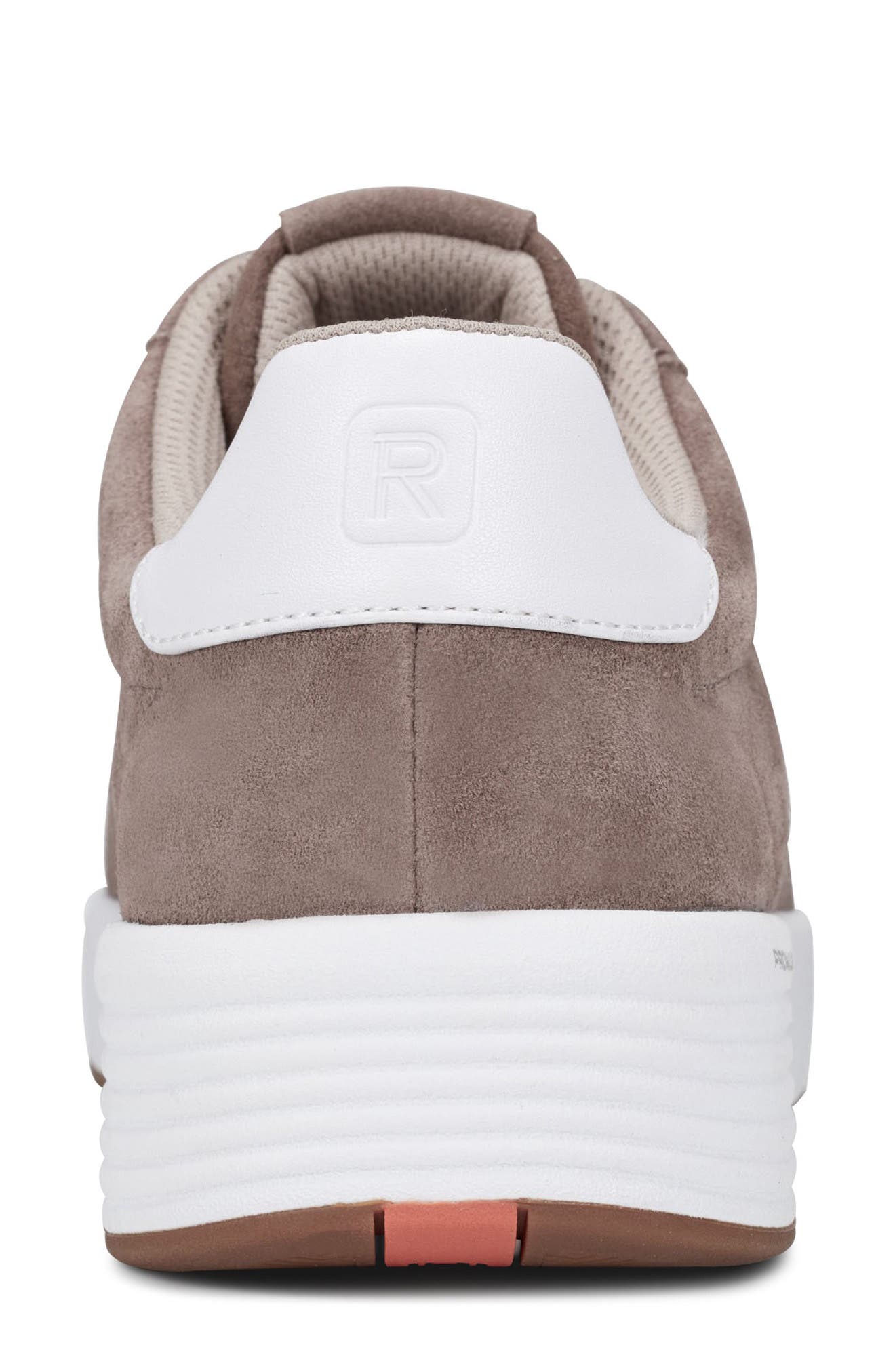 Elara Leather Sneaker, Alternate, color, TAUPE