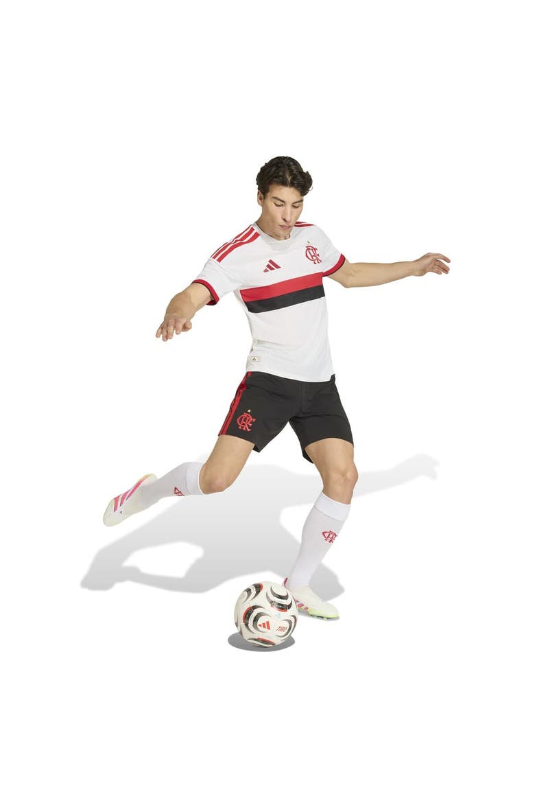 Men's adidas  White CR Flamengo 2026 Away Authentic Jersey, Alternate, color, White