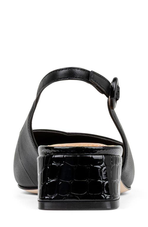 Donald Pliner Slingback Pump In Black