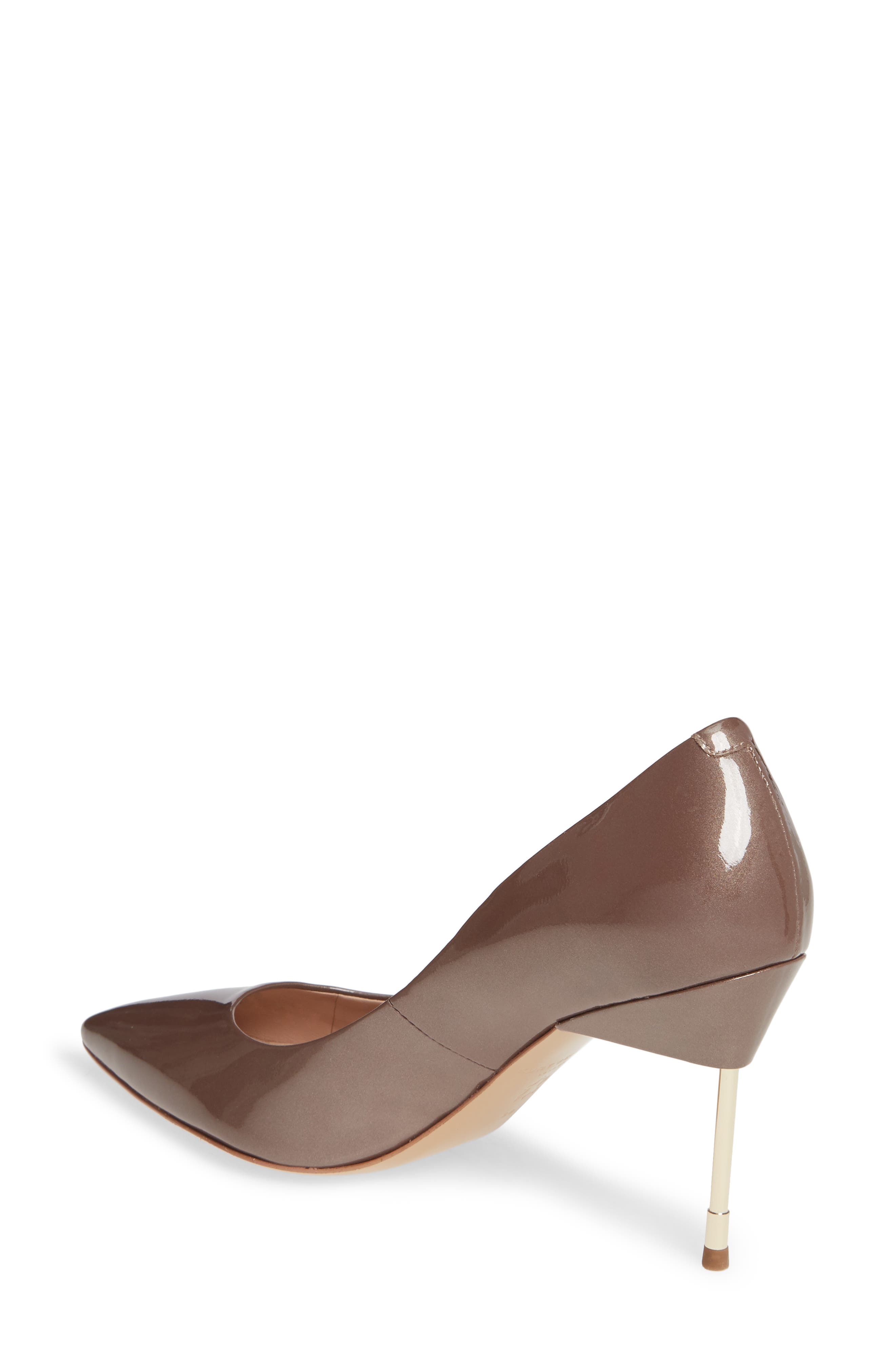 Britton 90 Pump, Alternate, color, PINK COMB PATENT LEATHER