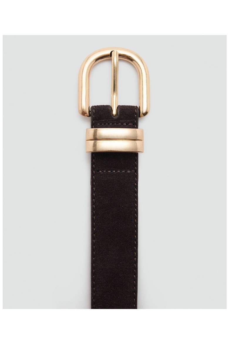 Suede Belt, Alternate, color, BLACK
