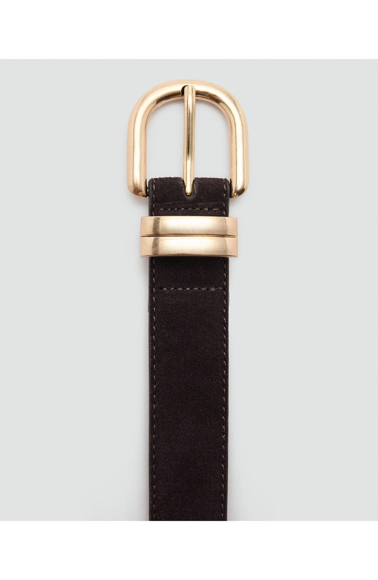 MANGO Suede Belt, Alternate, color,