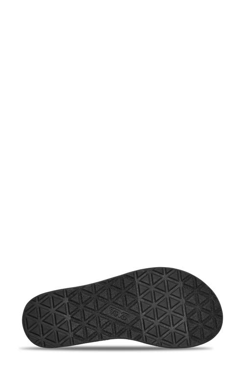 Shop Teva Original Universal Slim Sandal In Archive Wings White/black