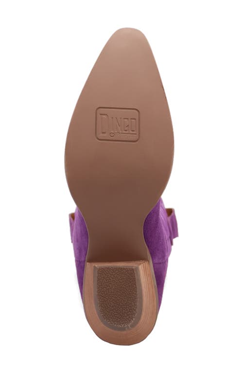 Dingo Movin On Western Boot In Purple