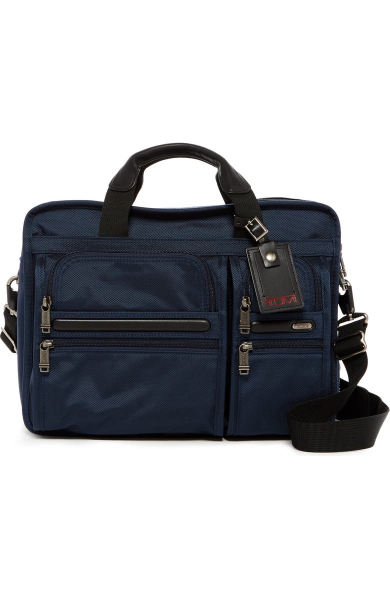 TUMI Expandable Organizer Nylon Computer Brief, Alternate, color,