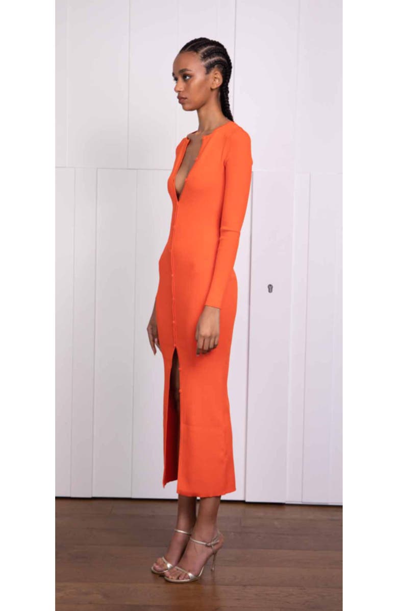 Mother of All Ambra Knit Dress, Alternate, color, Orange