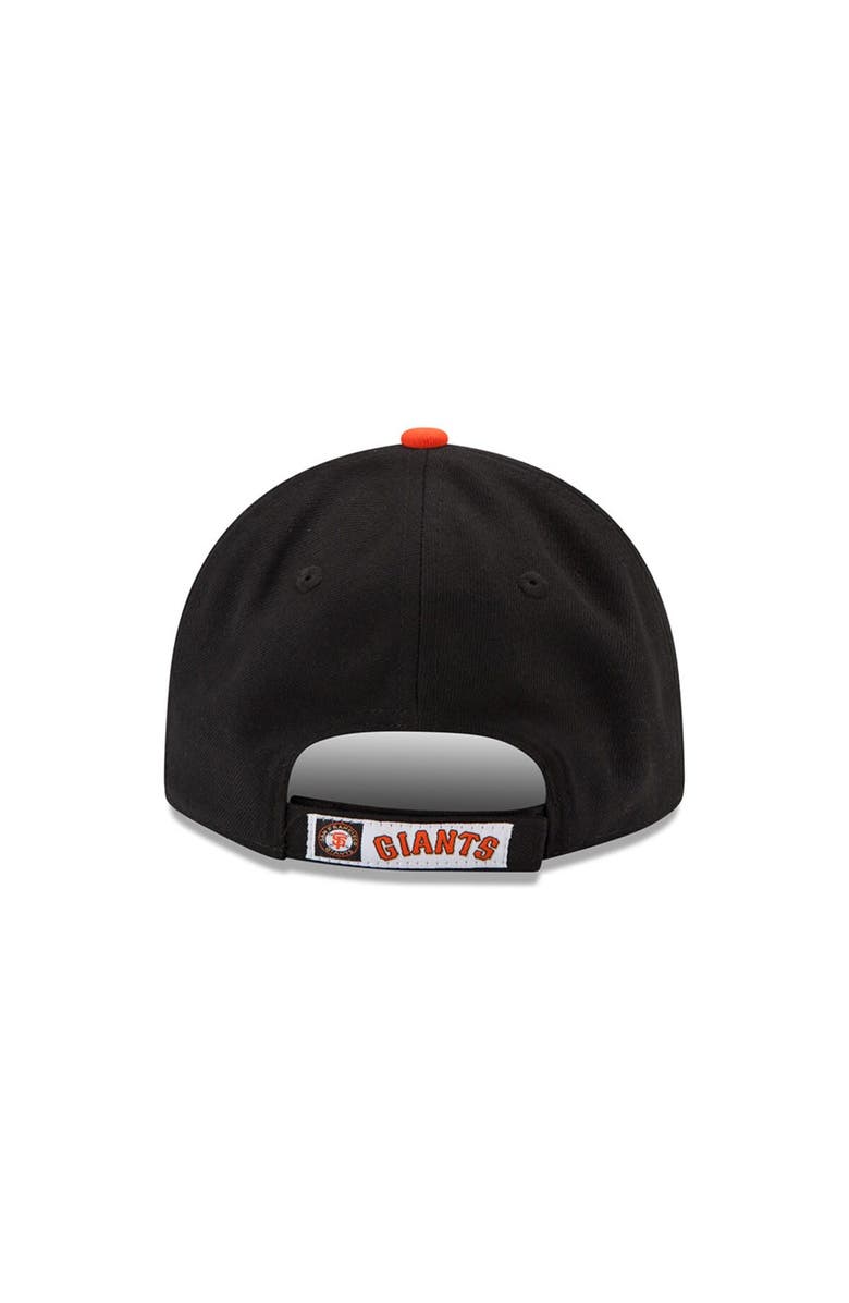 New Era Men's New Era Black San Francisco Giants Team League 9FORTY Adjustable Hat, Alternate, color,