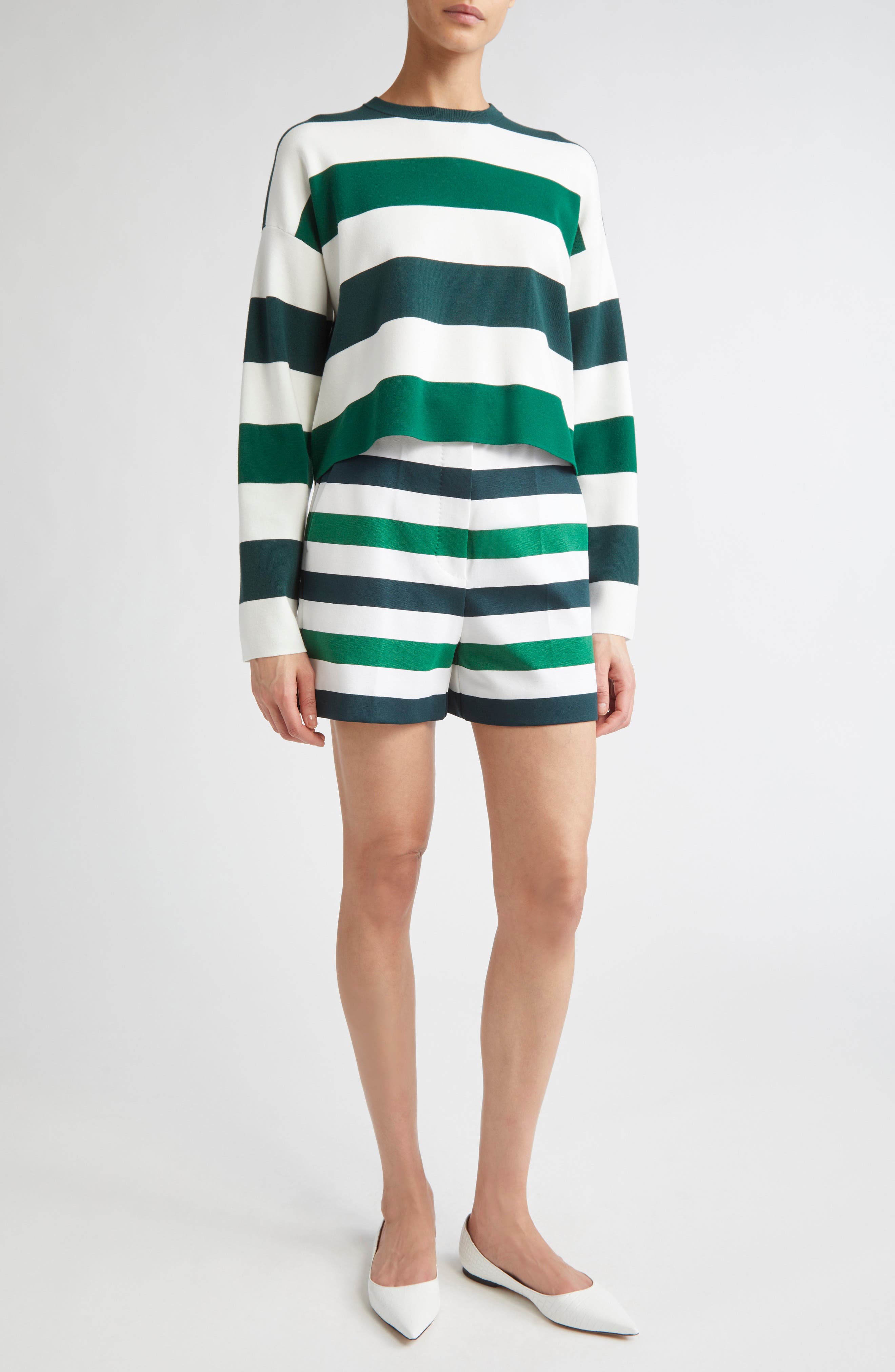 Jesone Stripe Milano Knit Sweater - image 2