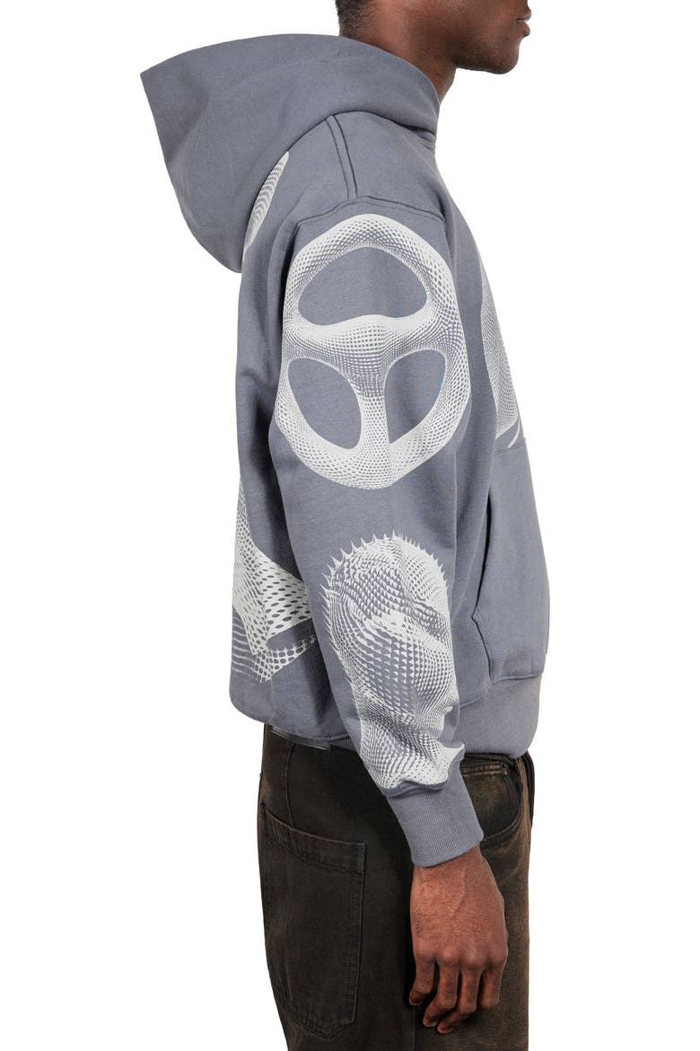 Dysfunction Graphic Hoodie, Alternate, color, GREY
