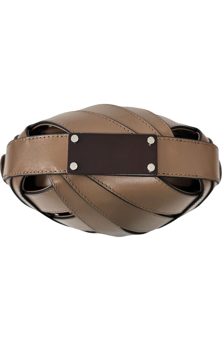 PERRIN PARIS Le Petit Panier Shoulder Bag, Alternate, color, Sepia
