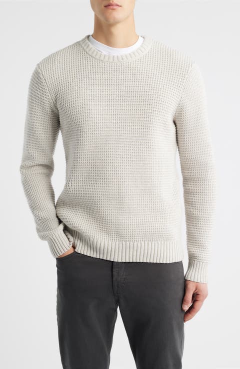 Laggan Waffle Stitch Crewneck Sweater