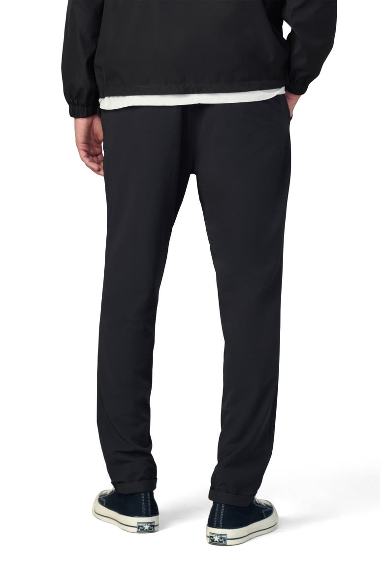 The Laird Slim Fit Drawstring Waist Pants, Alternate, color, BLACK