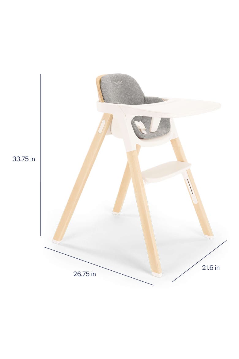 Bryn™ High Chair & Newborn Rocker Set, Alternate, color, GREY