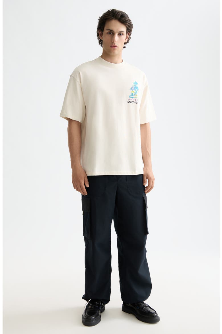 Oversize Graphic T-Shirt, Alternate, color, EGGNOG